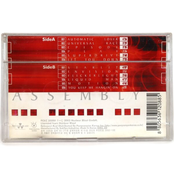 Theatre Of Tragedy – Assembly Album Korean Cassette Tape Korea