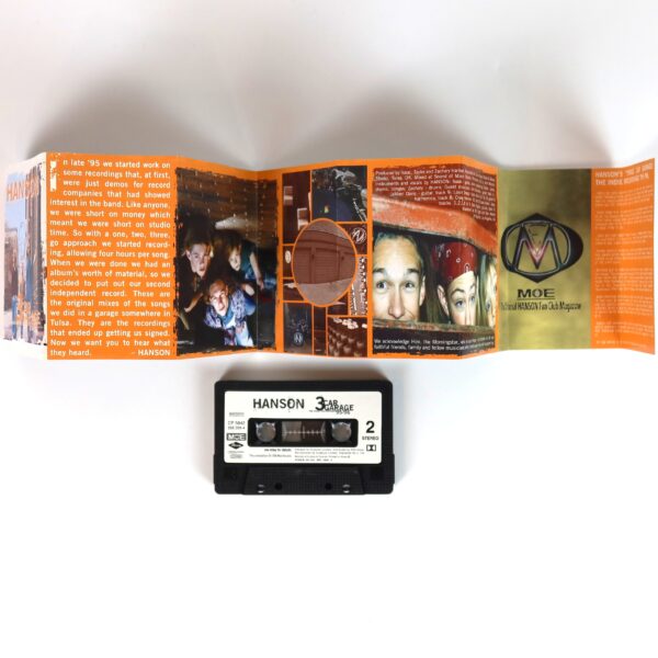 IMG_1044 Hanson - 3 Car Garage: The Indie Recordings '95-'96 Album Cassette Tape Korea