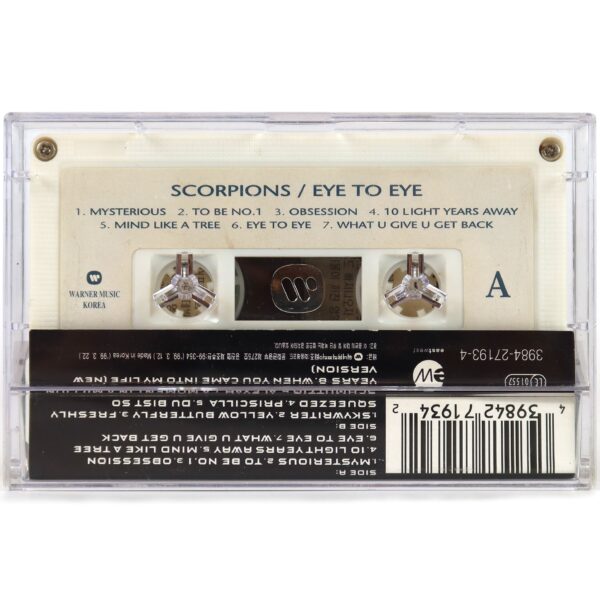 Scorpions – Eye II Eye Album Korean Cassette Tape Korea