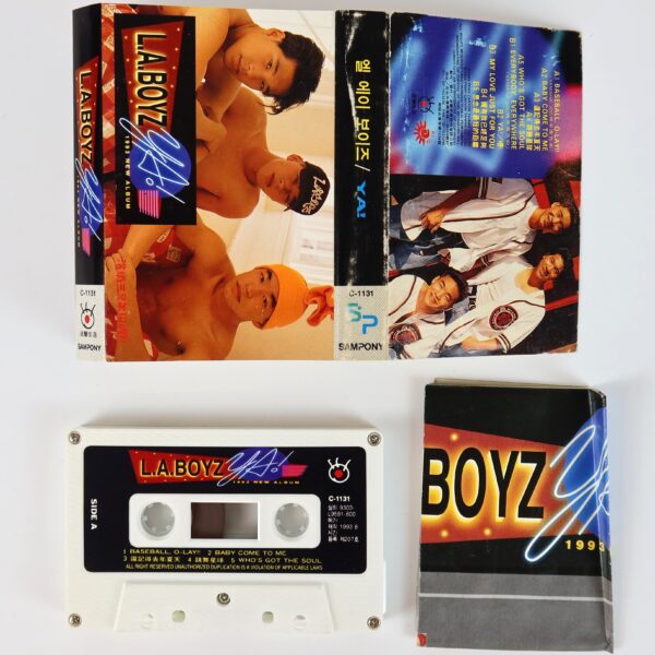 IMG_1090 L.A. Boyz – Ya! Album Korean Cassette Tape Korea