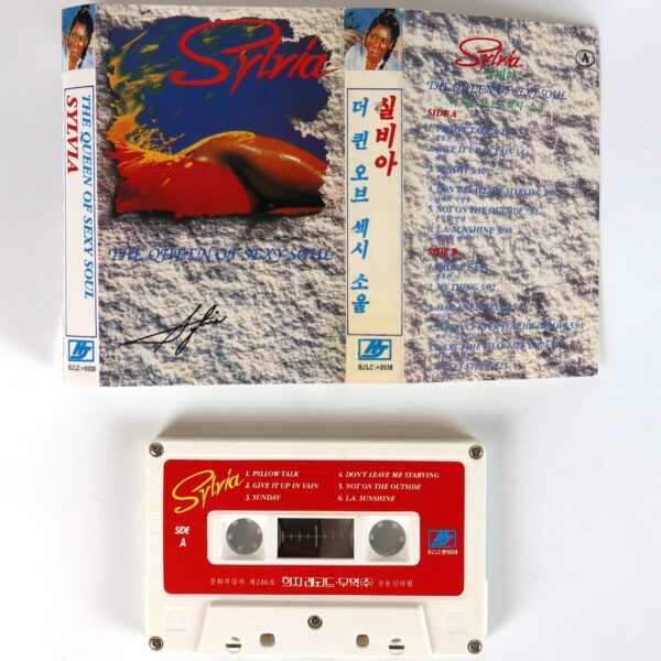 Sylvia - The Queen Of Sexy Soul Album Korean Cassette Tape Korea