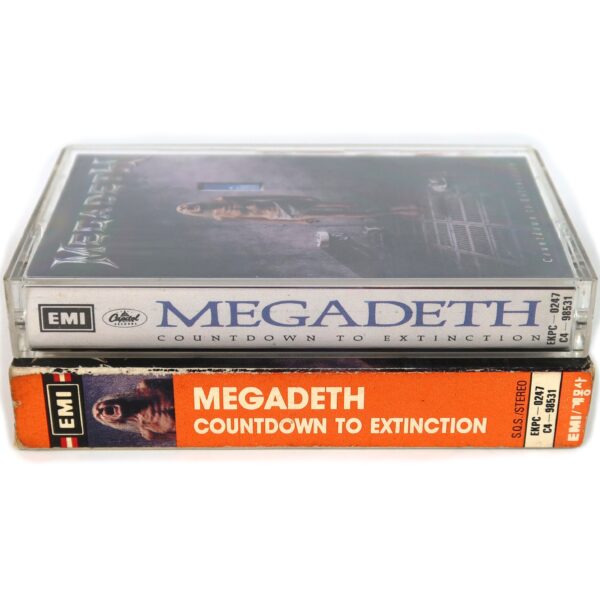 IMG_1110 Megadeth - Countdown To Extinction Album Korean Cassette Tape Korea