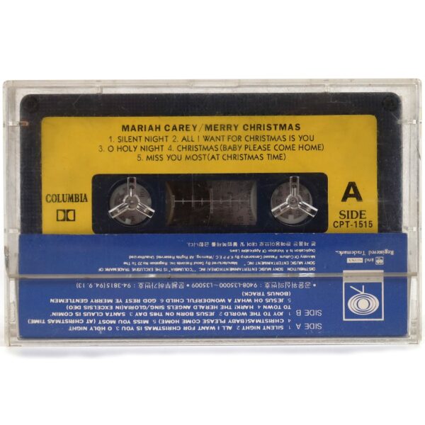 Mariah Carey - Merry Christmas Album Korean Cassette Tape Korea