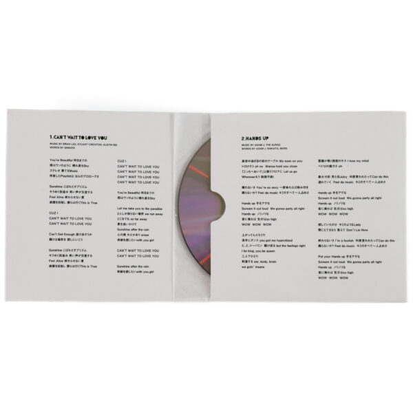 Beast - Can't Wait To Love You Single Album Japan CD 2015 [read]