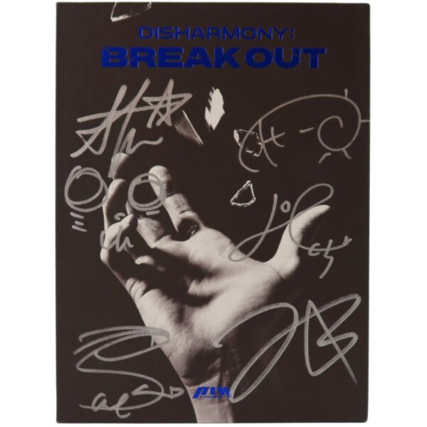 IMG_1181 P1Harmony - Disharmony: Breakout 2nd Mini Album Signed Promo CD 2021
