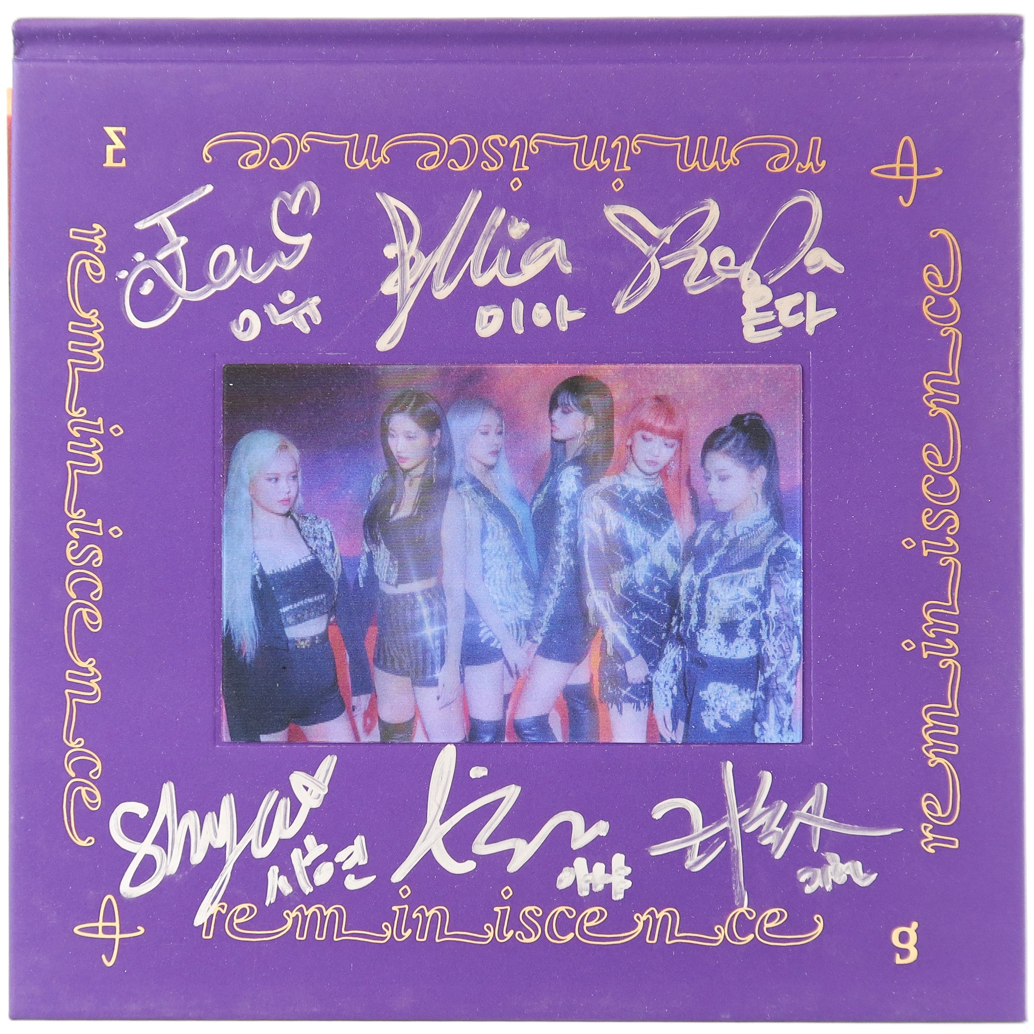 Everglow - Reminiscence 1st Mini Album Signed Promo CD 2020