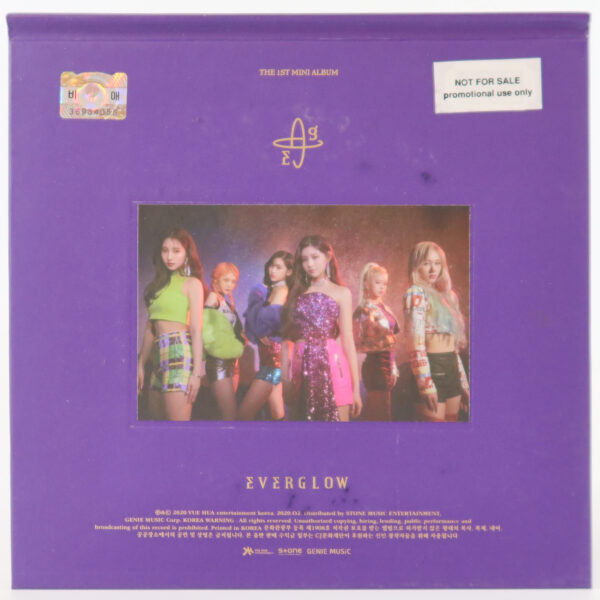 Everglow - Reminiscence 1st Mini Album Signed Promo CD 2020