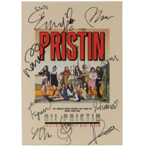 Pristin - Hi! Pristin [Prismatic Ver.] 1st Mini Album Signed Promo CD 2017