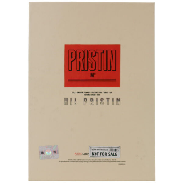 Pristin - Hi! Pristin [Prismatic Ver.] 1st Mini Album Signed Promo CD 2017