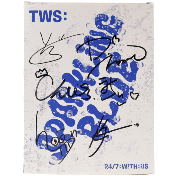 TWS - Sparkling Blue 1st Mini Album Signed Promo CD 2024