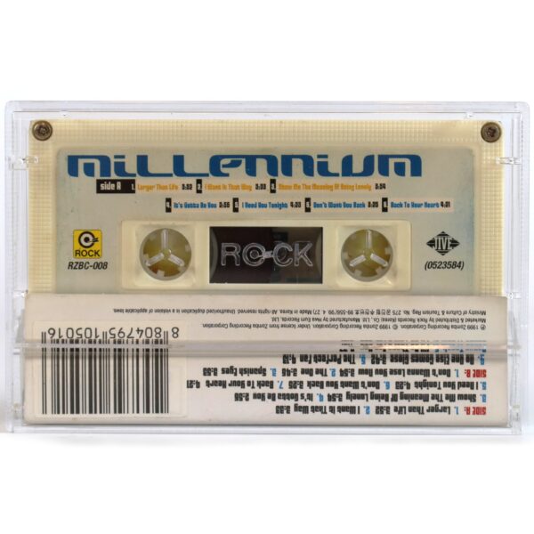IMG_1247 Backstreet Boys - Millennium Album Korean Cassette Tape Korea