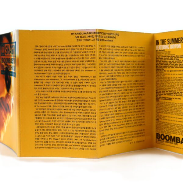 IMG_1300 Shaggy - Boombastic Album Korean Cassette Tape Korea