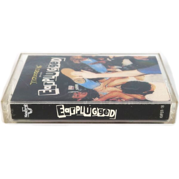 IMG_1323 Earplugged Earache Compilation Album Cassette Tape Korea Napalm Death Carcass