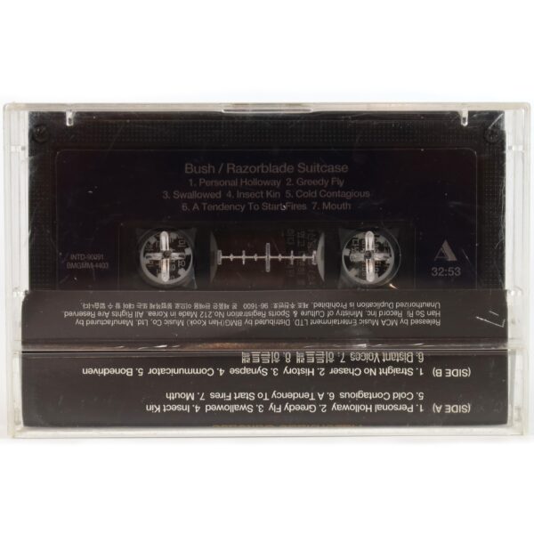 Bush - Razorblade Suitcase Album Korean Cassette Tape Korea