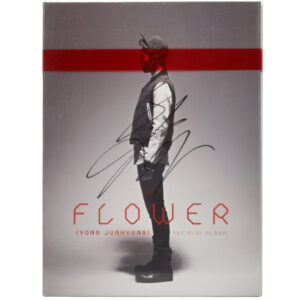 Yong Jun Hyung - Flower 1st Mini Album Signed Promo CD 2013 Beast Junhyung