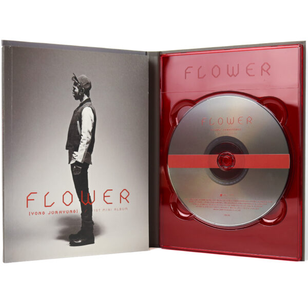 Yong Jun Hyung - Flower 1st Mini Album Signed Promo CD 2013 Beast Junhyung