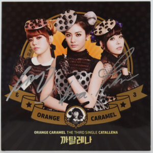 Orange Caramel - Catallena 3rd Single Album Signed Promo CD 2014