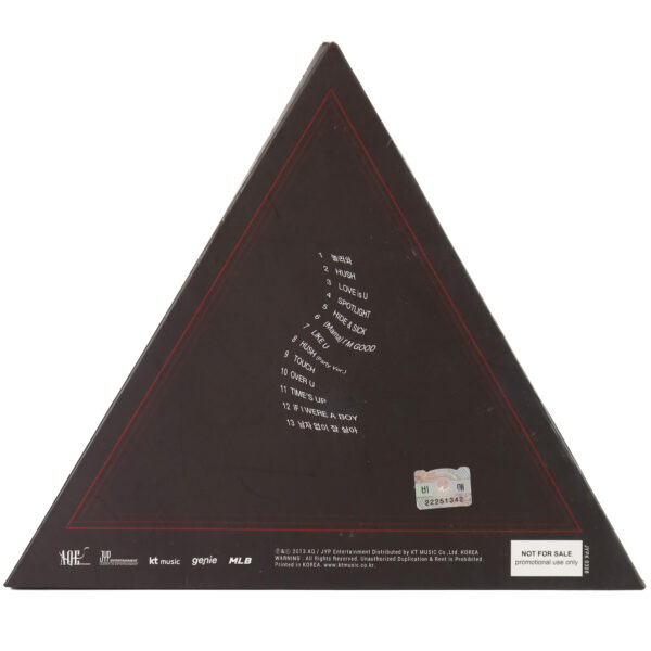 Miss A - Hush 2nd Album Signed Promo CD 2013
