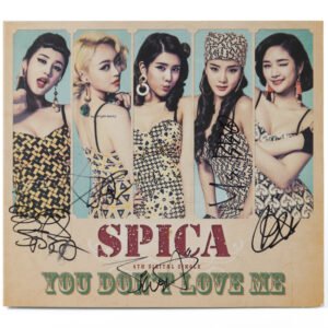 Spica - You Don't Love Me 4th Digital Single Album Signed Promo CD 2014