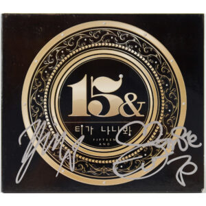 15& - Can't Hide It Digital Single Signed Promo CD 2014 Baek Yerin Jamie Park