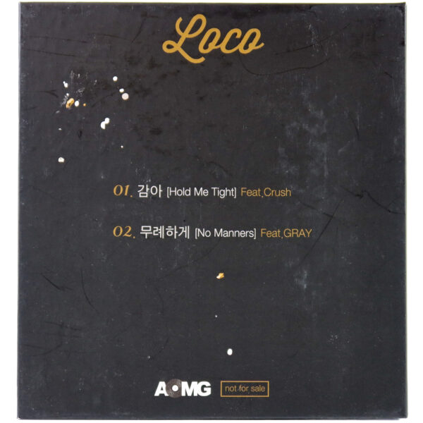 IMG_1437 Loco - Hold Me Tight Single Album Signed Promo CD 2014