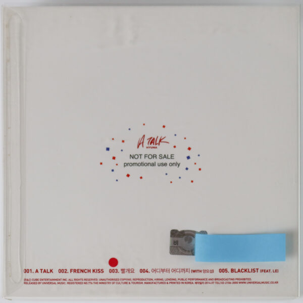 IMG_1451 Hyuna - A Talk 3rd Mini Album Signed Promo CD 2014 4Minute