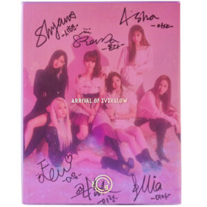 Everglow - Arrival of Everglow 1st Single Album Signed Promo CD 2019