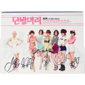 AOA - Short Hair 1st Mini Album Signed Promo CD 2014