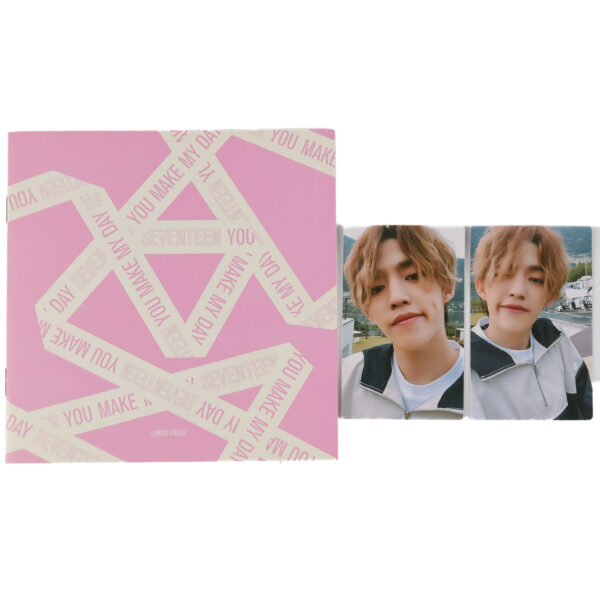 Seventeen - You Make My Day [Set The Sun Ver.] 5th Mini Album Signed CD 2018