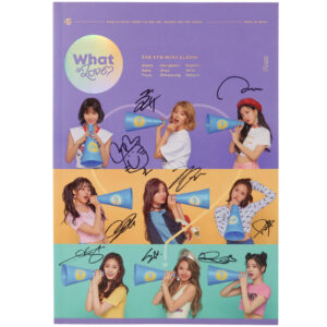 Twice - What Is Love? [B Ver.] 5th Mini Album Signed Promo CD 2018