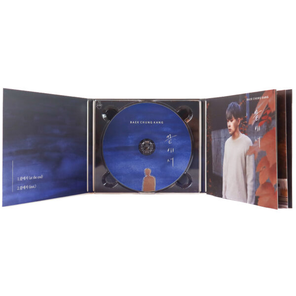 IMG_1559 Baek Chung Kang - At The End Single Album Signed Promo CD 2018