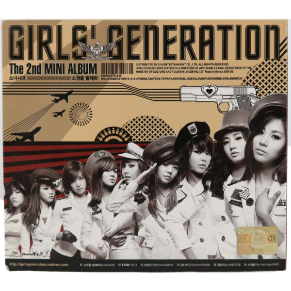 Girls' Generation - Genie 2nd Mini Album CD 2009 [read]