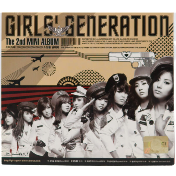 IMG_1572 Girls' Generation - Genie 2nd Mini Album CD 2009
