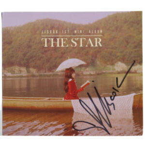Jisook - The Star 1st Mini Album Signed Promo CD 2019 Rainbow