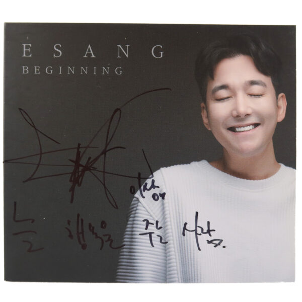 Esang - Beginning Mini Album Signed Promo CD Indie K-Pop 2019