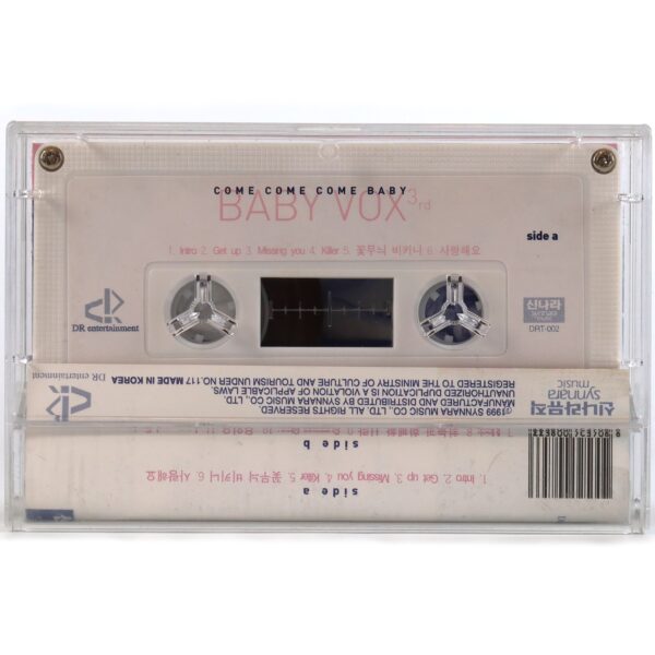 Baby V.O.X - Come Come Come Baby 3rd Album Cassette Tape 1999 Babyvox Vox
