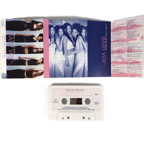Baby V.O.X - Come Come Come Baby 3rd Album Cassette Tape 1999 Babyvox Vox