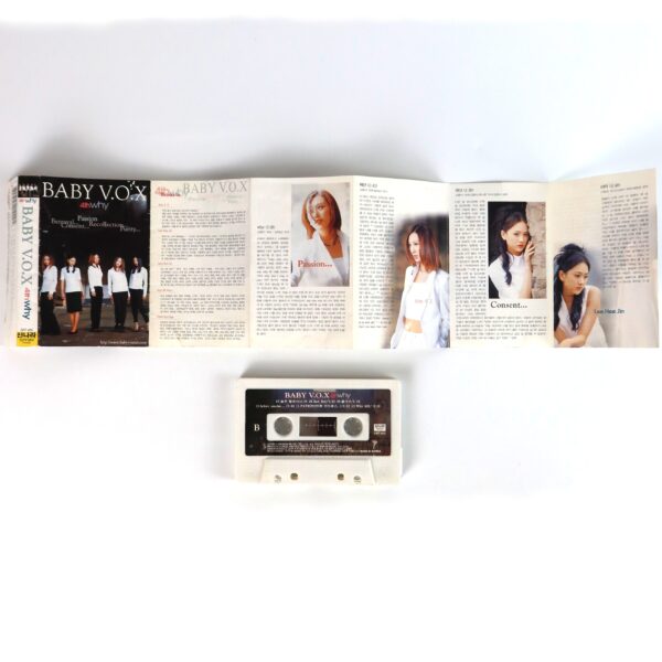 Baby V.O.X - Why 4th Album Cassette Tape 2000 Babyvox Vox