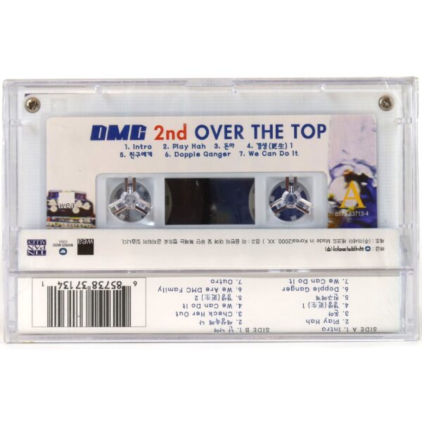 IMG_1641 DMC - Over The Top Album Cassette Tape Dancing Mania Crew Hip Hop 2000
