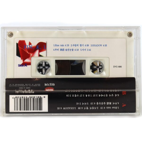 Fin.k.l - Blue Rain 1st Album Cassette Tape 90s K-Pop 1998
