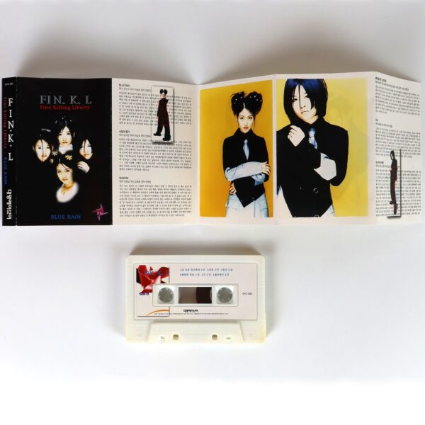 Fin.k.l - Blue Rain 1st Album Cassette Tape 90s K-Pop 1998