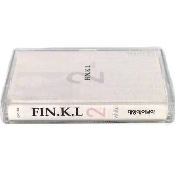 IMG_1659 Fin.k.l - White 2nd Album Cassette Tape + Insert 90s K-Pop 1998