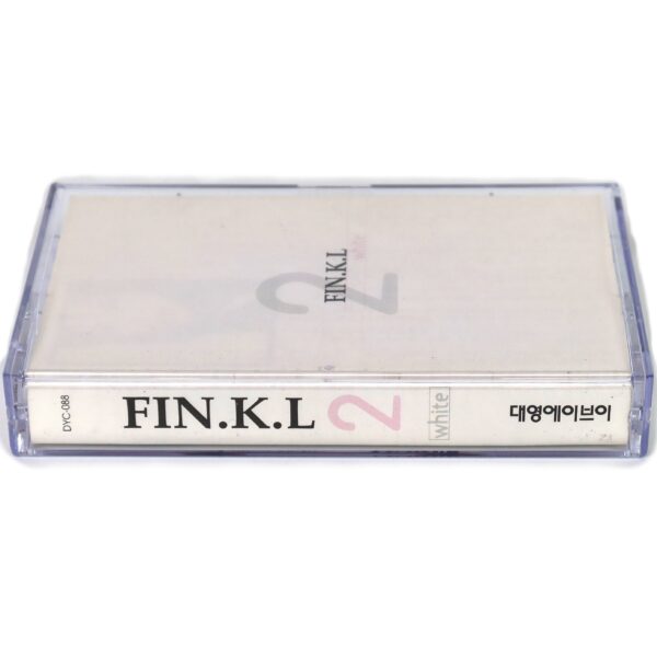 Fin.k.l - White 2nd Album Cassette Tape 90s K-Pop 1998
