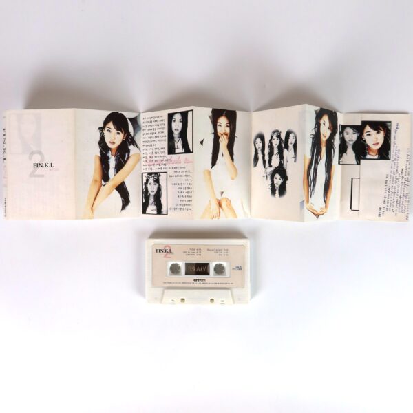 Fin.k.l - White 2nd Album Cassette Tape 90s K-Pop 1998