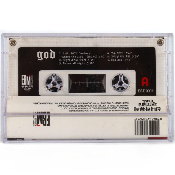 g.o.d - Chapter 2 2nd Album Cassette Tape 90s K-Pop 1999 god