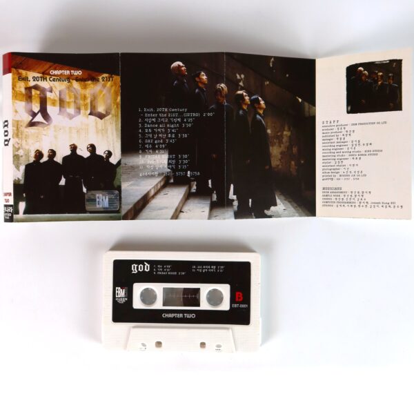 g.o.d - Chapter 2 2nd Album Cassette Tape 90s K-Pop 1999 god