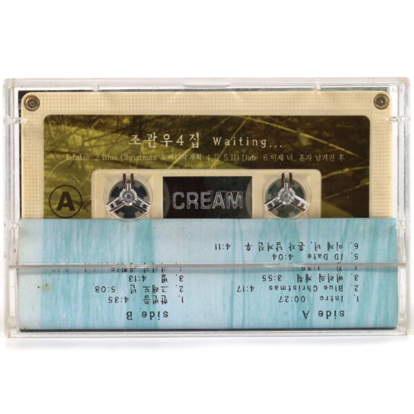Jo Kwan Woo - Waiting 4th Album Cassette Tape 90s K-Pop 1997