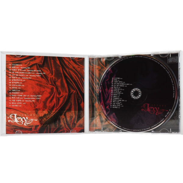 Lexy - Lexury 1st Album CD K-Pop 2003 YG