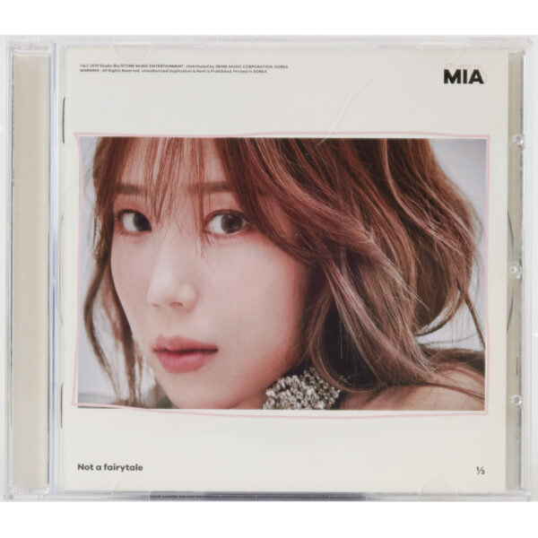IMG_1819 Mia - Not A Fairytale 1/3 2nd Digital Single Album CD Promo K-Pop 2019 2