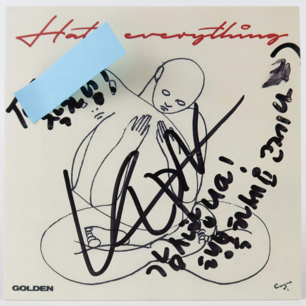 IMG_1842 Golden - Hate Everything Mini Album Signed Promo CD 2019 G.Soul